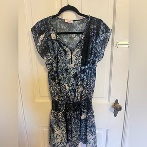 Parker floral mini dress size XS
